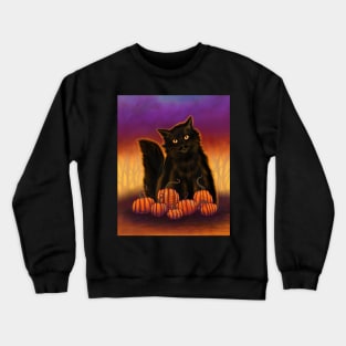 Cat Spirit of Halloween Crewneck Sweatshirt